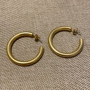 Madewell Chunky Hoop Earrings